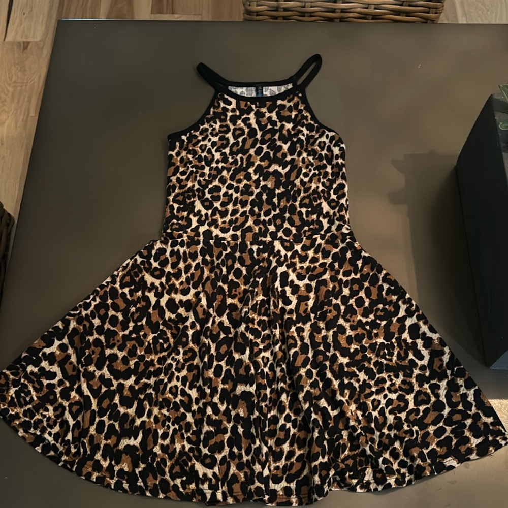 Luxury brand PixieLane leopard dress size 9/10